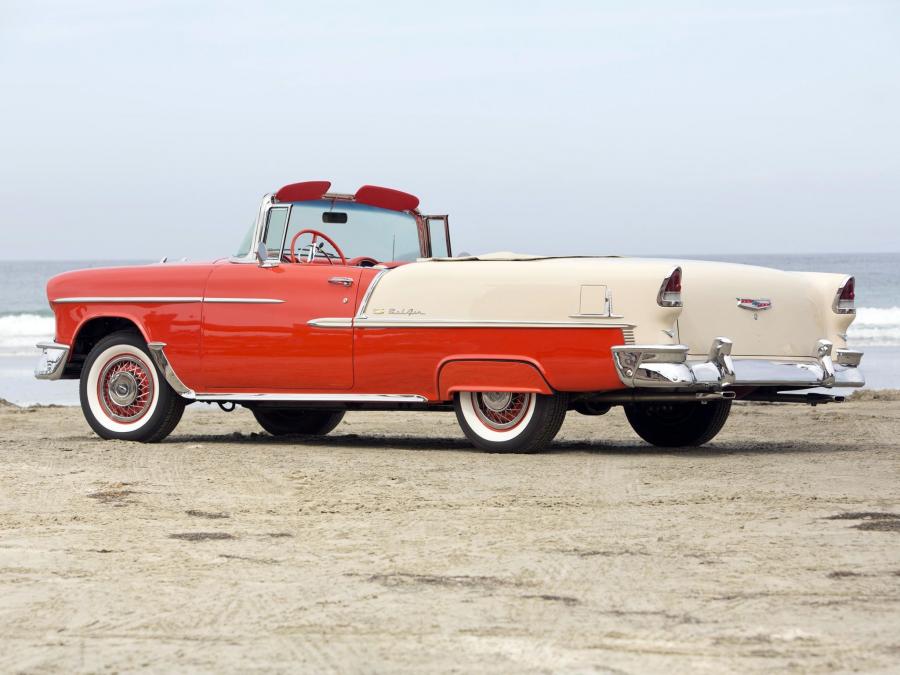  Chevrolet Bel Air Convertible 1955 года  (фото 12 из 104)